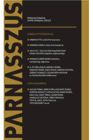 Parnasszus költészeti folyóirat - 2022/5 -