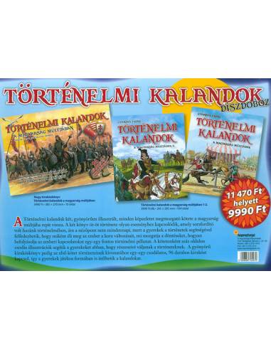Történelmi kalandok a magyarság múltjában - díszdoboz - Gyárfás Endre
