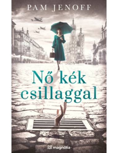 Nő kék csillaggal
