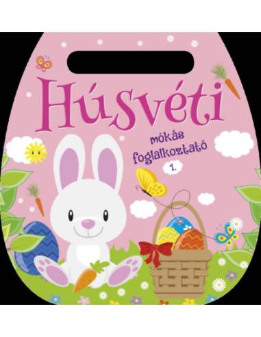 Húsvéti mókás foglalkoztató 1. - rózsaszín -
