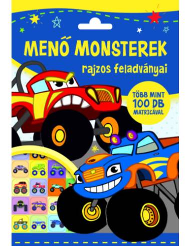 Menő monsterek rajzos feladványai