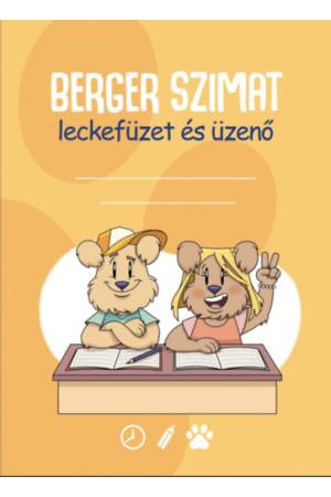 Berger Szimat leckefüzet és üzenő -