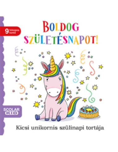 Boldog születésnapot! - Kicsi unikornis szülinapi tortája