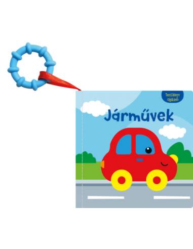 Textilkönyv rágókával - Járművek