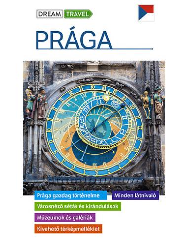 Prága útikönyv - kivehető térképmelléklettel