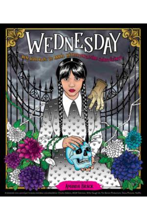 Wednesday - Nem hivatalos, de annál hátborzongatóbb színezőkönyv 2