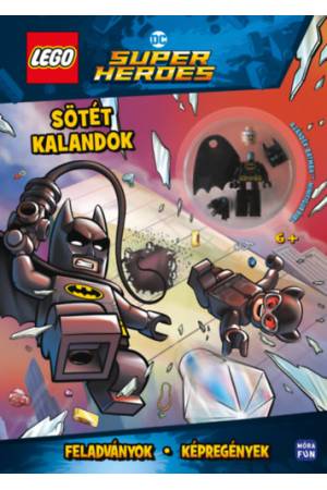 LEGO DC Super Heroes - Sötét kalandok - Foglalkoztatókönyv Batman minifigurával