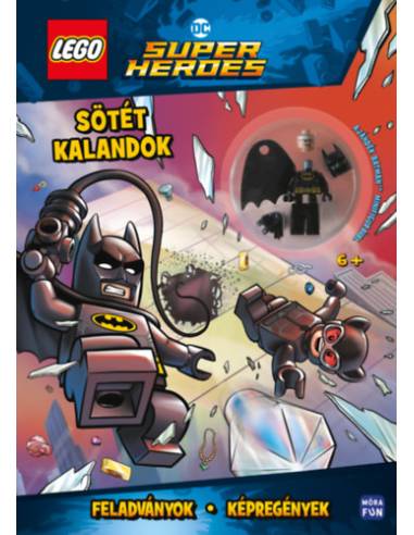 LEGO DC Super Heroes - Sötét kalandok - Foglalkoztatókönyv Batman minifigurával