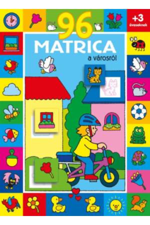 96 matrica a városról -