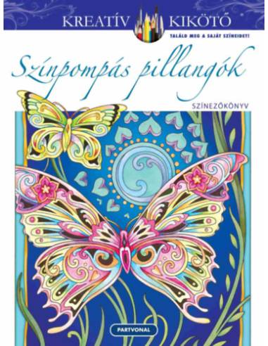 Színpompás pillangók - Színezőkönyv