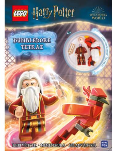 LEGO Harry Potter - Dumbledore titkai - Foglalkoztatókönyv ajándék Albus Dumbeldore professzor és Fawkes minifigurával!