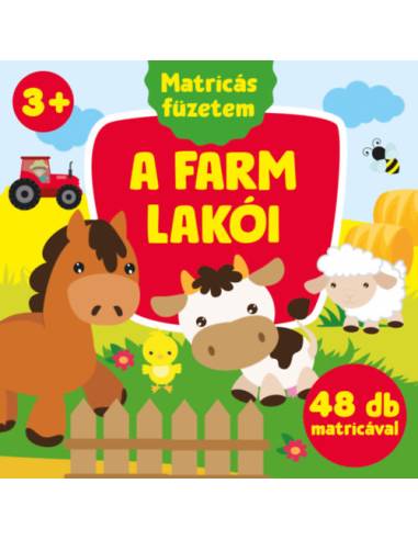 A farm lakói - 48 db matricával - 3 éves kortól