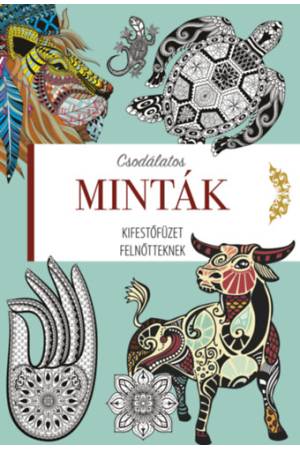 Kifestőfüzet felnőtteknek - Csodálatos minták -