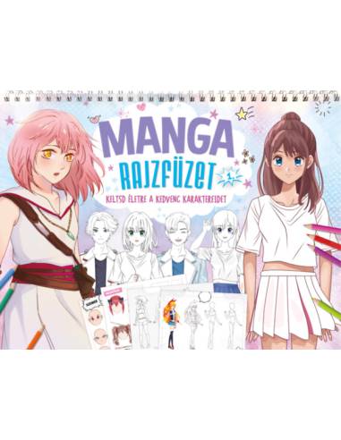 Manga rajzfüzet 1. -