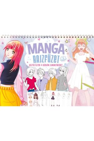 Manga rajzfüzet 2. -