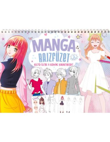Manga rajzfüzet 2. -