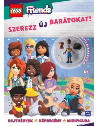 Lego Friends - Szerezz új barátokat! - Aliya és Aira kutyus minifiguráival