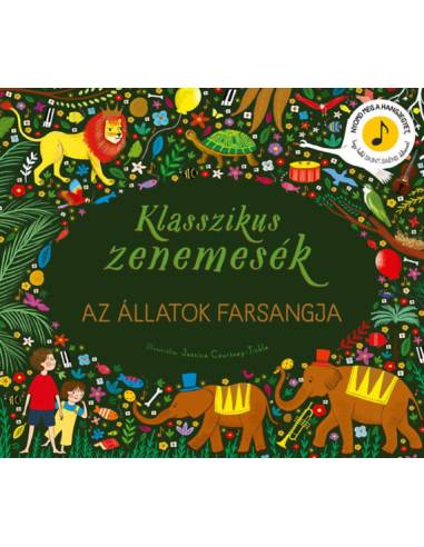 Klasszikus zenemesék: Az állatok farsangja - Nyomd meg a hangjegyet, hogy halld Saint-Saens dallamait!