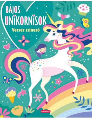 Bájos unikornisok - Verses színező