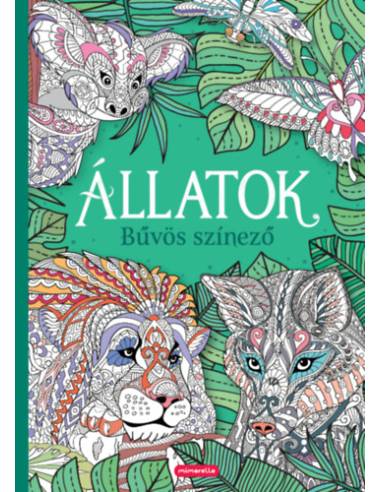 Állatok - Bűvös színező