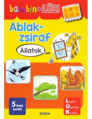 Ablak-Zsiráf könyvek - Állatok - BambinoLÜK