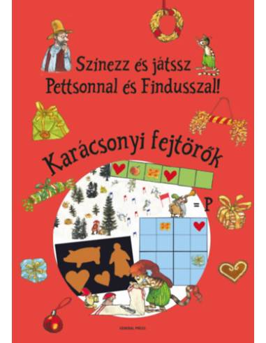 Színezz és játssz Pettsonnal és Findusszal! - Karácsonyi fejtörők