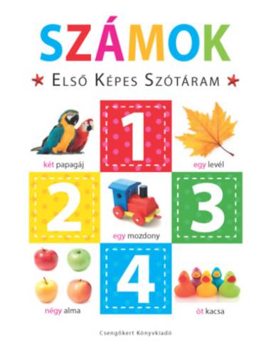 Számok - Első képes szótáram - Szivacskönyv