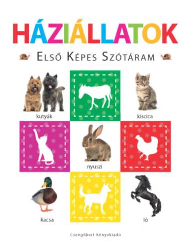 Háziállatok - Első képes szótáram - Szivacskönyv