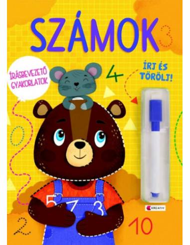 Számok - Írásbevezető gyakorlatok
