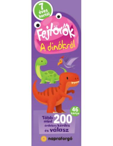 Fejtörők - A dinókról - 7 éves kortól