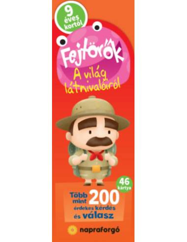 Fejtörők - A világ látnivalóiról - 9 éves kortól