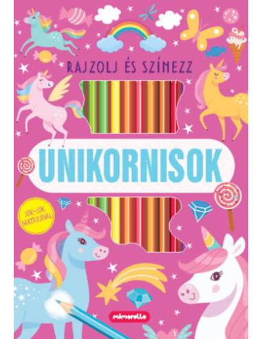 Unikornisok - Rajzolj és színezz!