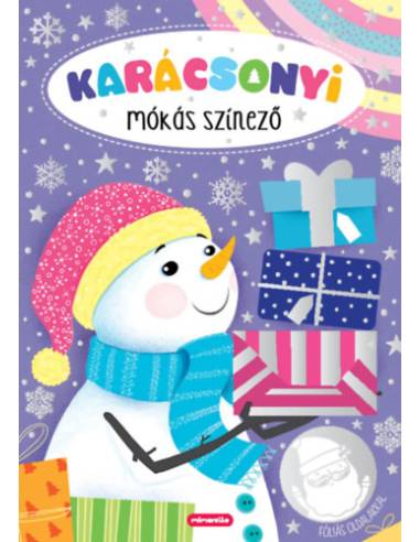 Karácsonyi mókás színező