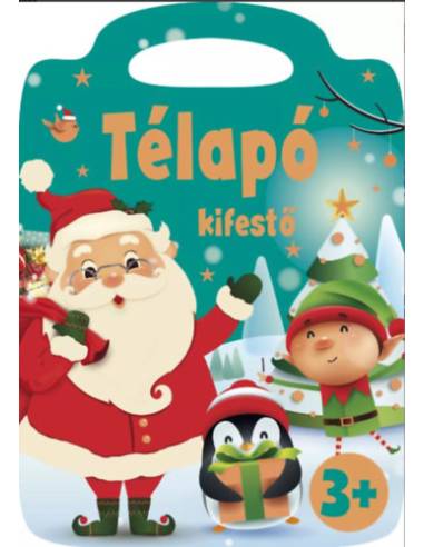Télapó kifestő