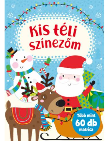 Kis téli színezőm - Több mint 60 db matrica