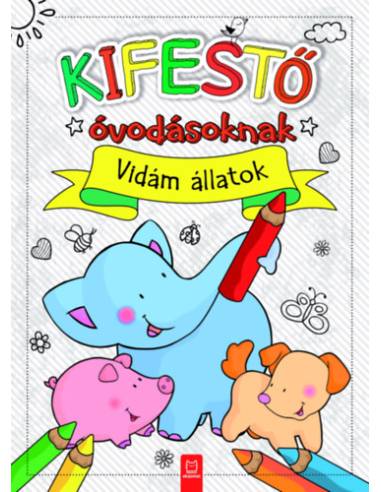 Kifestő óvodásoknak - Vidám állatok