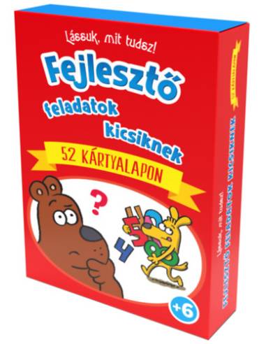 Lássuk, mit tudsz - Fejlesztő feladatok kicsiknek