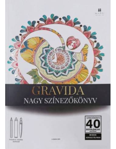 Gravida - Nagy színezőkönyv