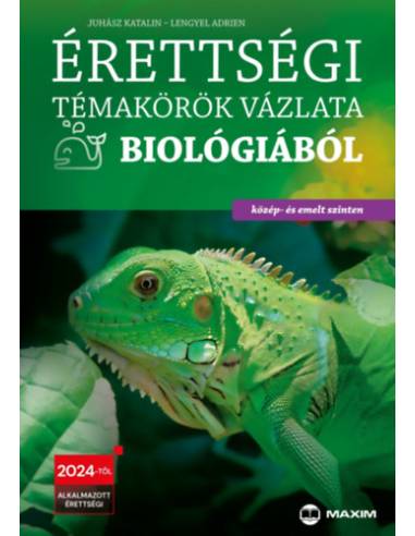 Érettségi témakörök vázlata biológiából - közép- és emelt szinten - A 2024-től alkalmazott érettségi követelményrendszer alapján