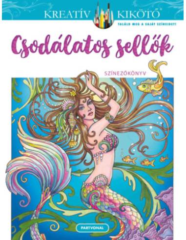 Csodálatos sellők - Színezőkönyv