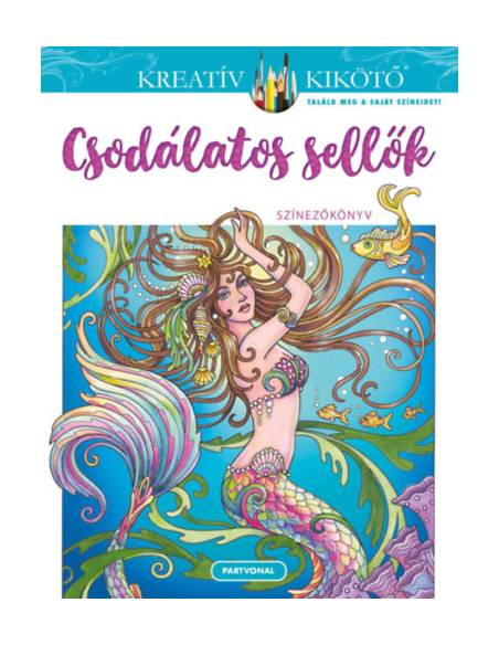Csodálatos sellők - Színezőkönyv