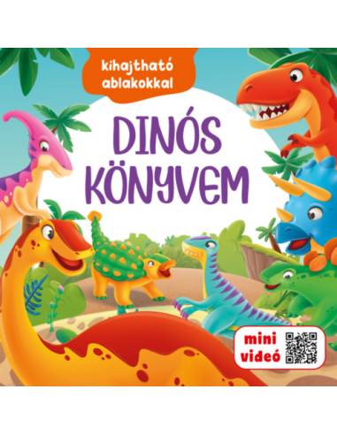 Dinós könyvem - kihajtható ablakokkal