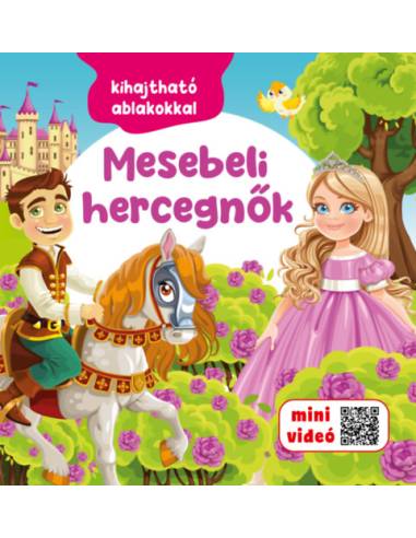Mesebeli hercegnők - kihajtható ablakokkal
