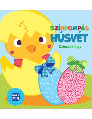 Színpompás húsvét - Színezőkönyv