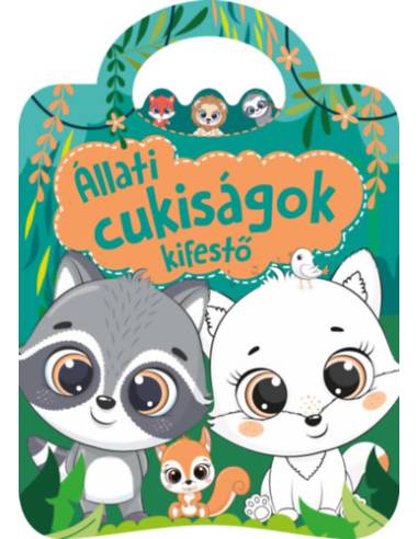 Állati cukiságok kifestő