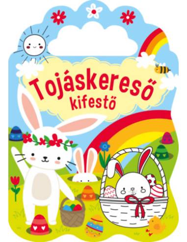 Tojáskereső kifestő