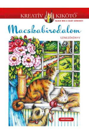 Macskabirodalom - Színezőkönyv