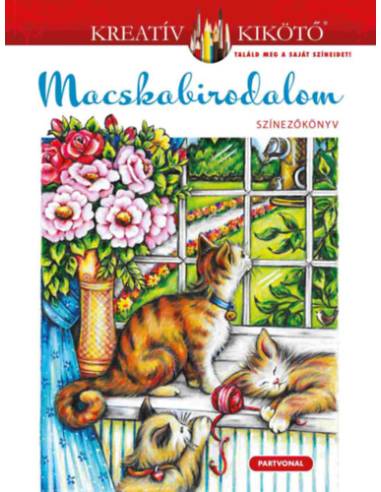 Macskabirodalom - Színezőkönyv