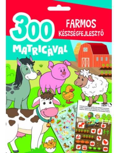 Farmos készségfejlesztő - 300 matricával