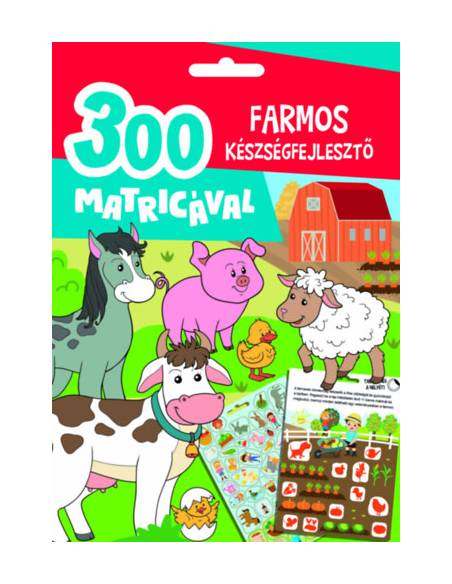 Farmos készségfejlesztő - 300 matricával
